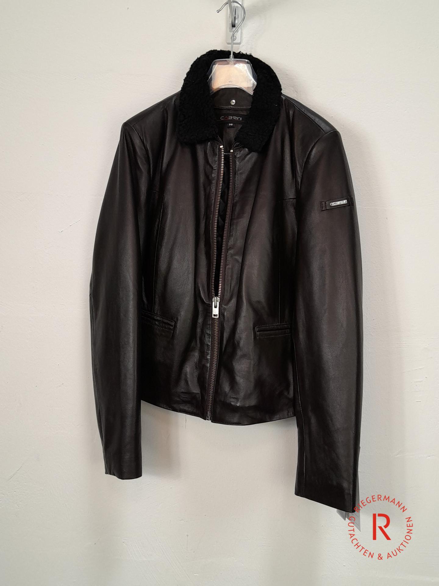 DAMEN LEDERJACKE GRÖSSE 38